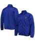 Фото #1 товара Куртка мужская замшевая синяя G-III Sports by Carl Banks атлас Клозер Full-Zip Blues St. Louis