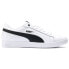 Фото #1 товара Puma Smash V2 L Lace Up Womens Black, White Sneakers Casual Shoes 36520801