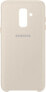 Фото #1 товара Чехол для смартфона Samsung Dual Layer для Samsung Galaxy A6+ 2018 золотой (EF-PA605CFEGWW)