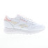 Reebok Classic Leather SP Womens White Leather Lifestyle Sneakers Shoes