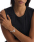 ფოტო #3 პროდუქტის Women's Stainless Steel Dual Chain Bracelet