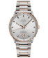 ფოტო #1 პროდუქტის Men's Swiss Automatic Commander II BigDate Two-Tone Stainless Steel Bracelet Watch 42mm