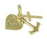 Фото #1 товара Gold pendant love, faith, hope 745 242 001 00077 0000000