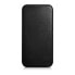 Фото #2 товара Чехол для iPhone 14 Plus с магнитной закладкой MagSafe из натуральной кожи Oil Wax Premium Leather черный iCARER