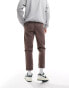 Фото #3 товара ASOS DESIGN classic rigid washed chino in brown