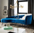 Фото #6 товара Evangeline 86" Velvet Parisian Sofa