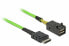 Фото #1 товара Delock 85851 - 1 m - OCuLink PCIe SFF - Male/Male - Green - 1 pc(s)