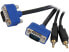 Фото #1 товара StarTech.com MXTHQMM6A 6 ft. Coax High Resolution Monitor VGA Cable w/ Audio
