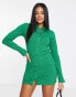 Fila retro dress in green