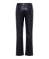 Фото #2 товара Women's Mona Fit Faux Leather Trouser