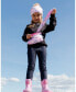 Girl Packable Windbreaker Jacket Printed Foil Pastel - Toddler|Child