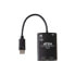 ATEN VS92DP - DisplayPort - DisplayPort - 3840 x 2160 pixels - Black - Aluminium - 4K Ultra HD