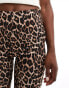 Фото #4 товара ASOS DESIGN legging short in leopard print