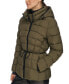Фото #3 товара Women's Rope Belted Hooded Puffer Coat, Created for Macy's