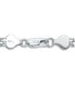 Cubic Zirconia Heart Bismark Chain Bracelet, Created for Macy's