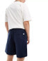 Jack & Jones linen shorts with drawstring in navy