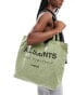 Фото #1 товара AllSaints Underground shopper tote in green exclusive to asos