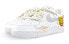 【定制球鞋】 Nike Air Force 1 Low 07 空军一号 复古 自由熊 解构 泼墨 低帮 板鞋 男款 白黄 / Кроссовки Nike Air Force CW2288-111