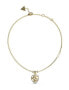 Фото #1 товара Колье Guess Gold Plated Heart Cage JUBN03099JWYGT