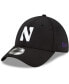 ფოტო #2 პროდუქტის Men's Black Northwestern Wildcats Campus Preferred 39Thirty Flex Hat