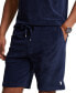 ფოტო #3 პროდუქტის Men's 7-3/4-Inch Terry Drawstring Shorts