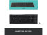 Фото #8 товара Logitech K270 Wireless Keyboard for Windows, 2.4 GHz Wireless, Full-Size, Number