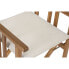 Фото #5 товара Садовый стул Home ESPRIT Белый Коричневый древесина акации 52 x 53 x 87 см