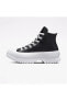 Platform Chuck Taylor All Star Lugged 2.0 Leather High Top Günlük Ayakkabı Siyah A03704C