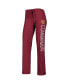 Пижама Concepts Sport Washington Commanders Burgundy-Gold