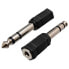 EUROCONNEX 1091 M/F Jack 3.5 To Adapter 6.4 mm