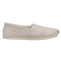 Фото #1 товара TOMS Alpargata Slip On Womens Beige Flats Casual 10016691-101T