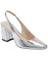 Marc Fisher Ltd Valinda Slingbacks Women's sil, 8.5 - фото #4