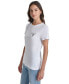 ფოტო #3 პროდუქტის Women's Sequin Logo Crewneck T-Shirt