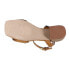 Diba True Kea Lah Ankle Strap Block Heels Womens Brown Casual Sandals 30620-213