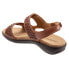 Фото #5 товара Trotters Romi T2118-215 Womens Brown Leather Strap Slingback Sandals Shoes 7