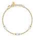 Фото #1 товара Stylish bicolor bracelet with beads Colori SAXQ17