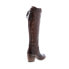 Фото #8 товара Bed Stu Fortune F322011 Womens Brown Leather Zipper Knee High Boots 6