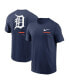 ფოტო #4 პროდუქტის Men's Navy Detroit Tigers Over the Shoulder T-shirt