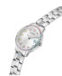 Women's Date Silver-Tone Stainless Steel Watch 34mm