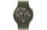 Фото #1 товара Часы и аксессуары Swatch Big Bold SO27M102 47 мм мужские и женские модные зеленые
