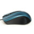 Mouse iggual ERGONOMIC-RL 800 dpi Blue Black/Blue