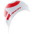 Фото #2 товара Шапка для плавания MOSCONI Reverse Logo Бело-красная One Size