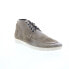 Фото #4 товара Roan by Bed Stu Tobias F804080 Mens Gray Leather Lifestyle Sneakers Shoes