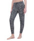 Фото #2 товара Women's Drawstring Jogger Pajama Pant