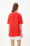 Фото #4 товара Kadın Kırmızı T-Shirt