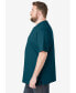 Фото #2 товара Big & Tall by KingSize Heavyweight Short-Sleeve Henley Shirt