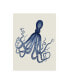 Фото #1 товара Fab Funky Blue Octopus on Cream E Canvas Art - 19.5" x 26"