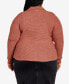 Фото #2 товара Plus Size Bridget V-Neck Sweater