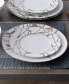 Фото #5 товара Raptures Platinum Set of 4 Dinner Plates, Service For 4