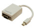 Фото #5 товара LogiLink Mini DisplayPort / VGA Adapter - 0.09 m - VGA (D-Sub) - Mini DisplayPort - Male - Female - Grey